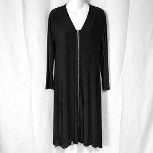 Sun Kim Black zipper dress
